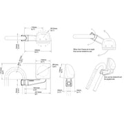 Scanstrut Scanpod Single Instrument Pod -Precut- Arm Mounted - Fits 1