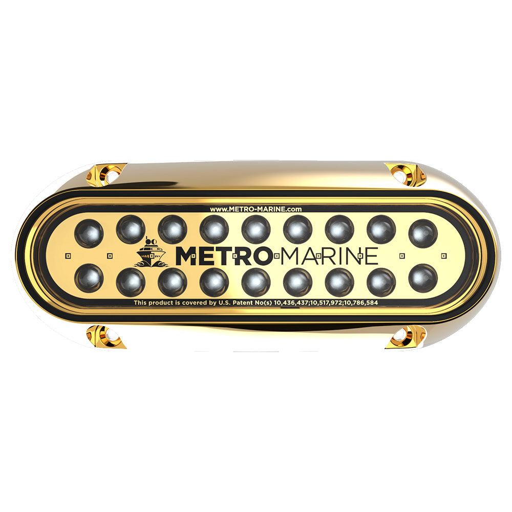 Metro Marine High-Output Elongated Underwater Light w/Intelligent Monochromatic LEDs - Green, 45 Beam [F-BME1-H-G3-45]