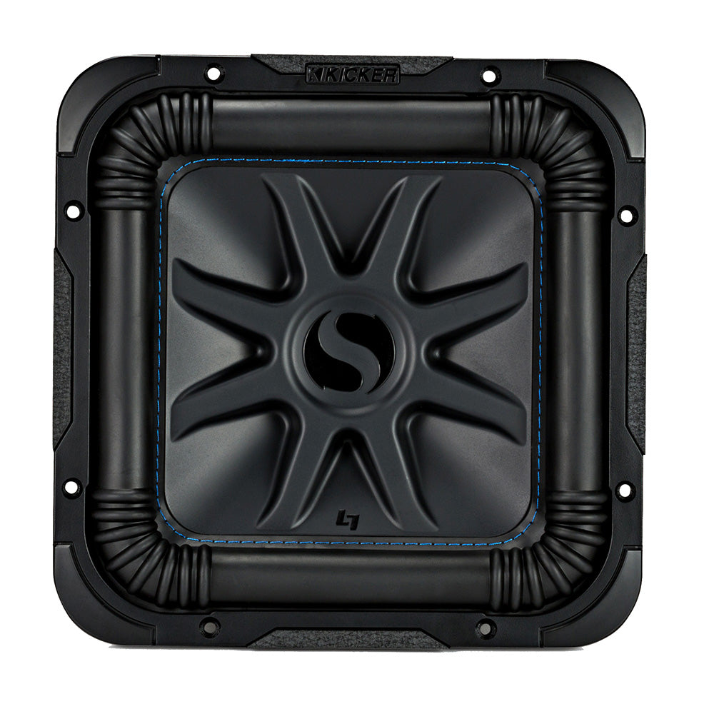 KICKER L7S 10" Square Subwoofer - 2-Ohm, 600W [44L7S102]