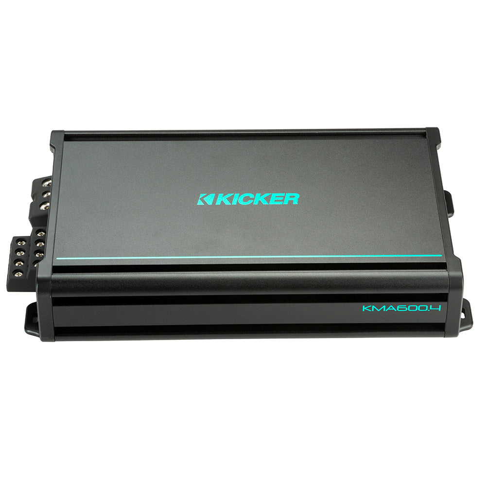 KICKER KMA600.4 4 x 150W 4-Channel Weather-Resistant Full-Range Amplifier [48KMA6004]