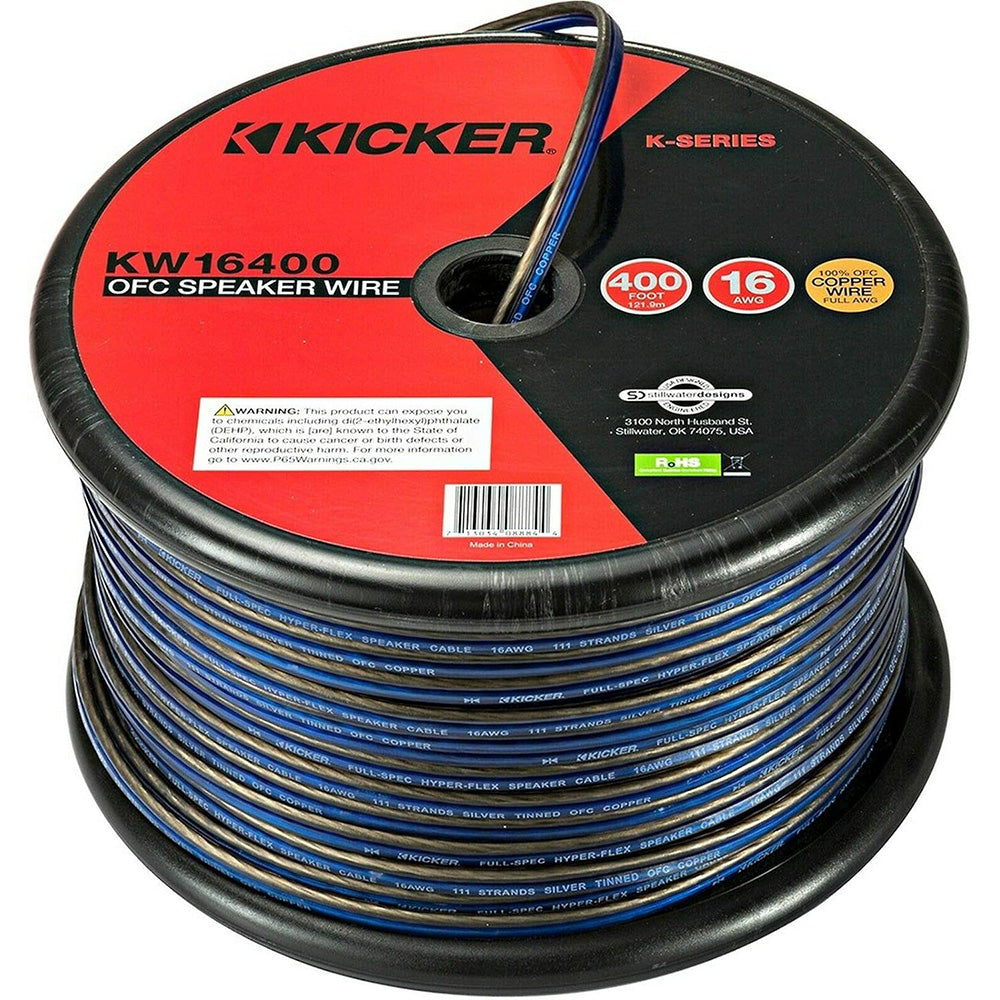 KICKER K-Series 400' 16AWG Speaker Wire [46KW16400]