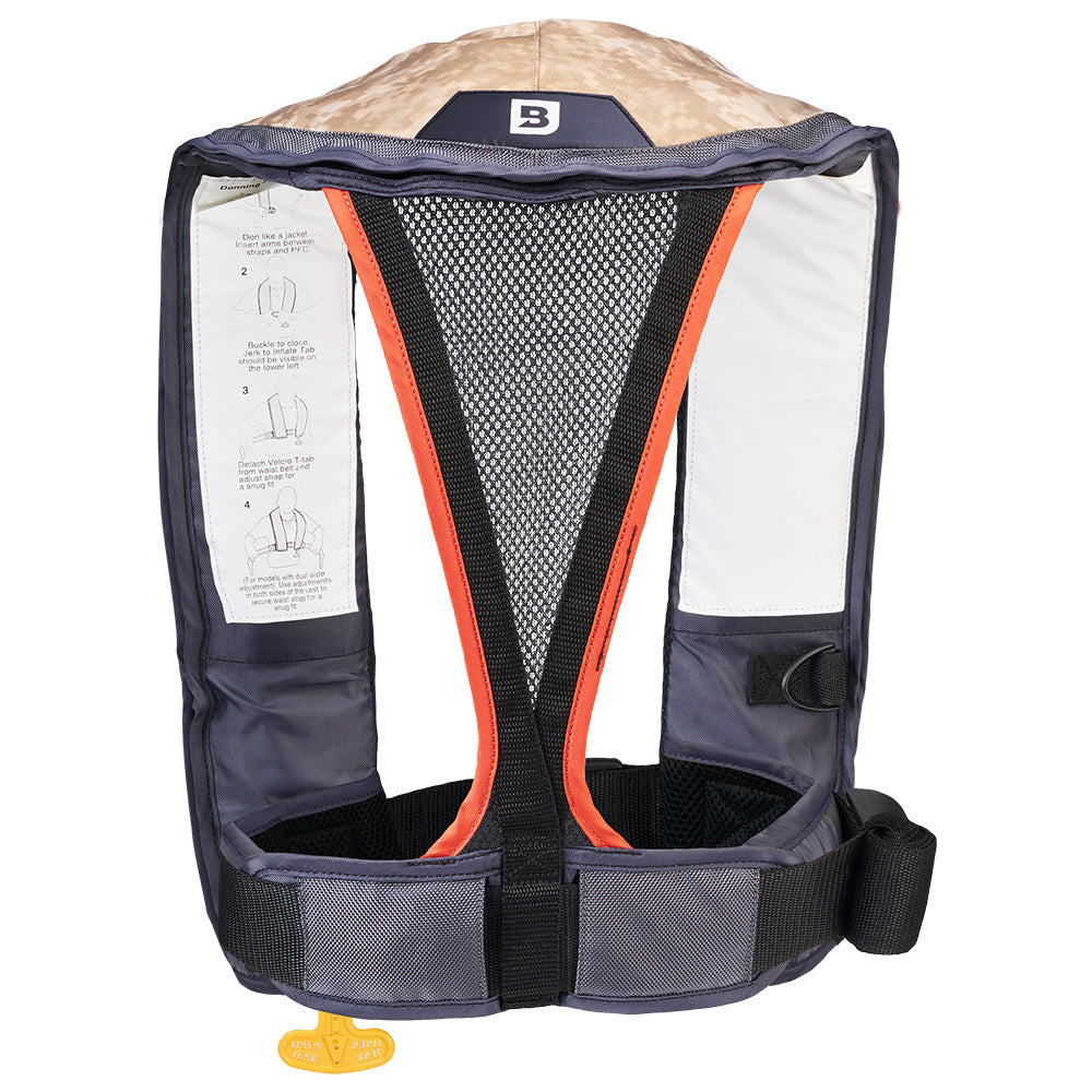 Bluestorm Atmos 40 Auto Type II Inflatable PFD - Tan [D1H-19-TAN]