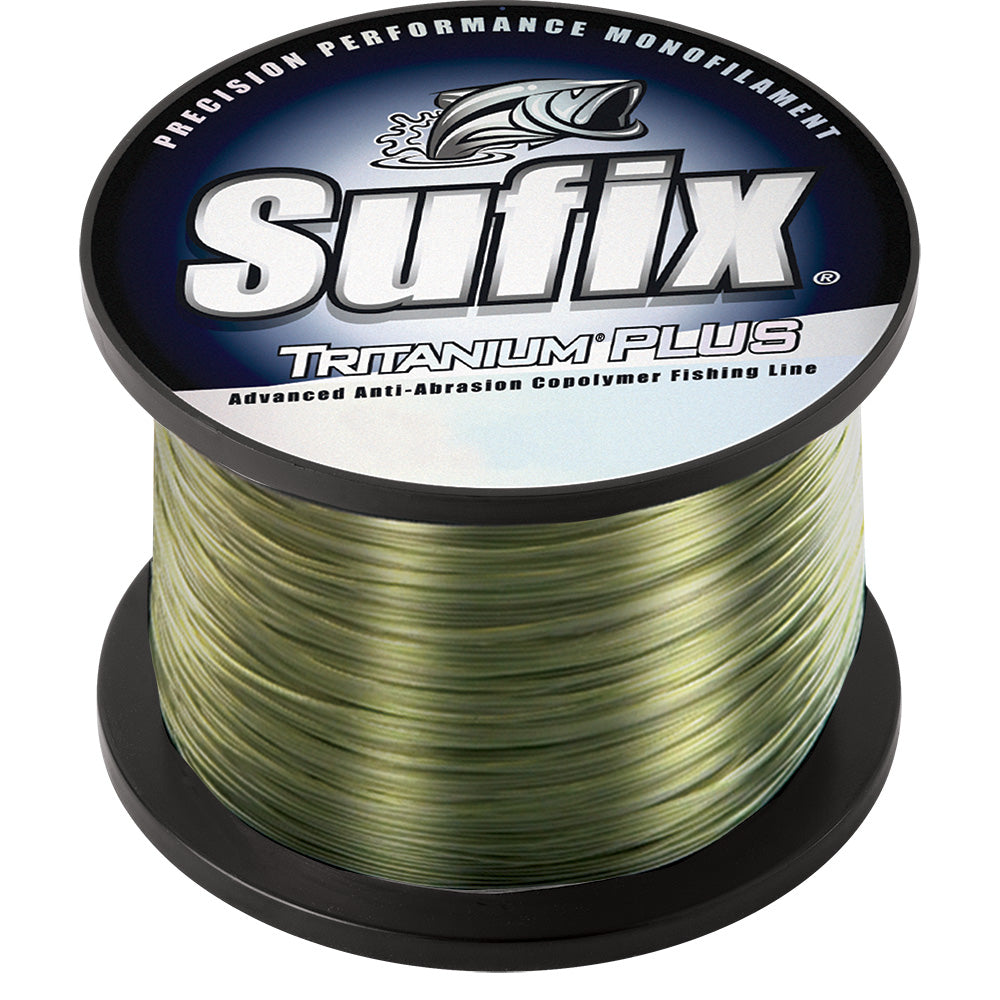 Sufix Tritanum Plus - 40lb - Dark Green - 370 yds [696-140G]