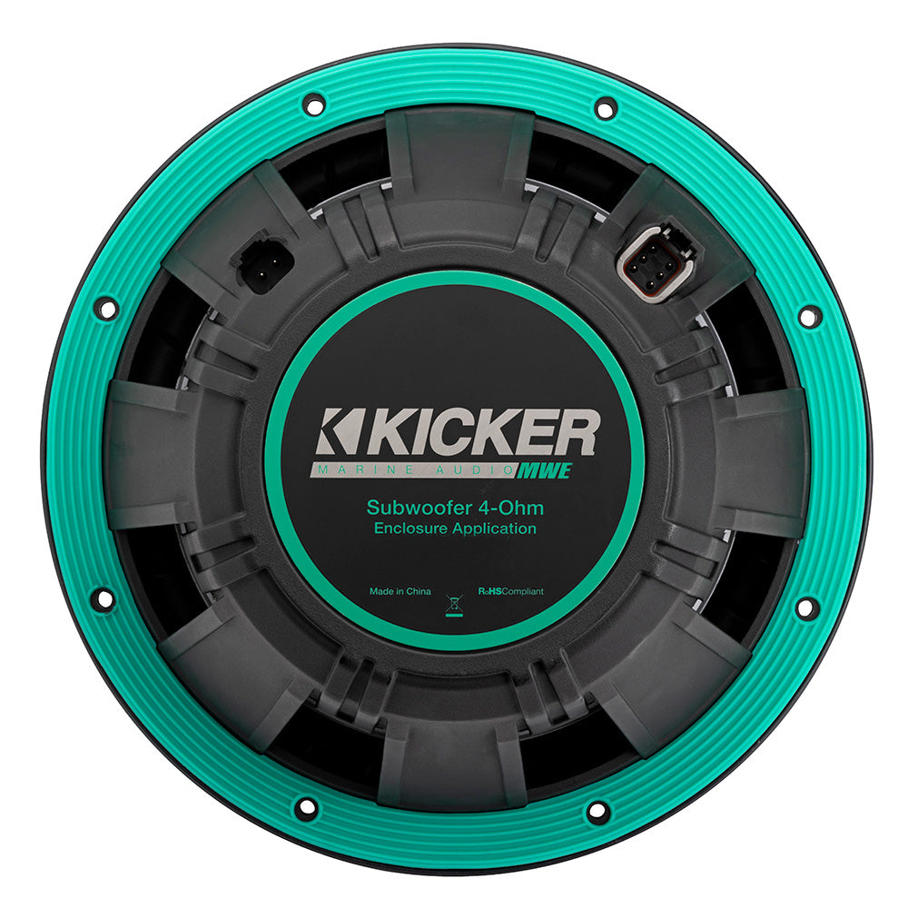 KICKER 10" Premium Marine Subwoofer f/Enclosure Applications - 4-Ohm [51MWE104]