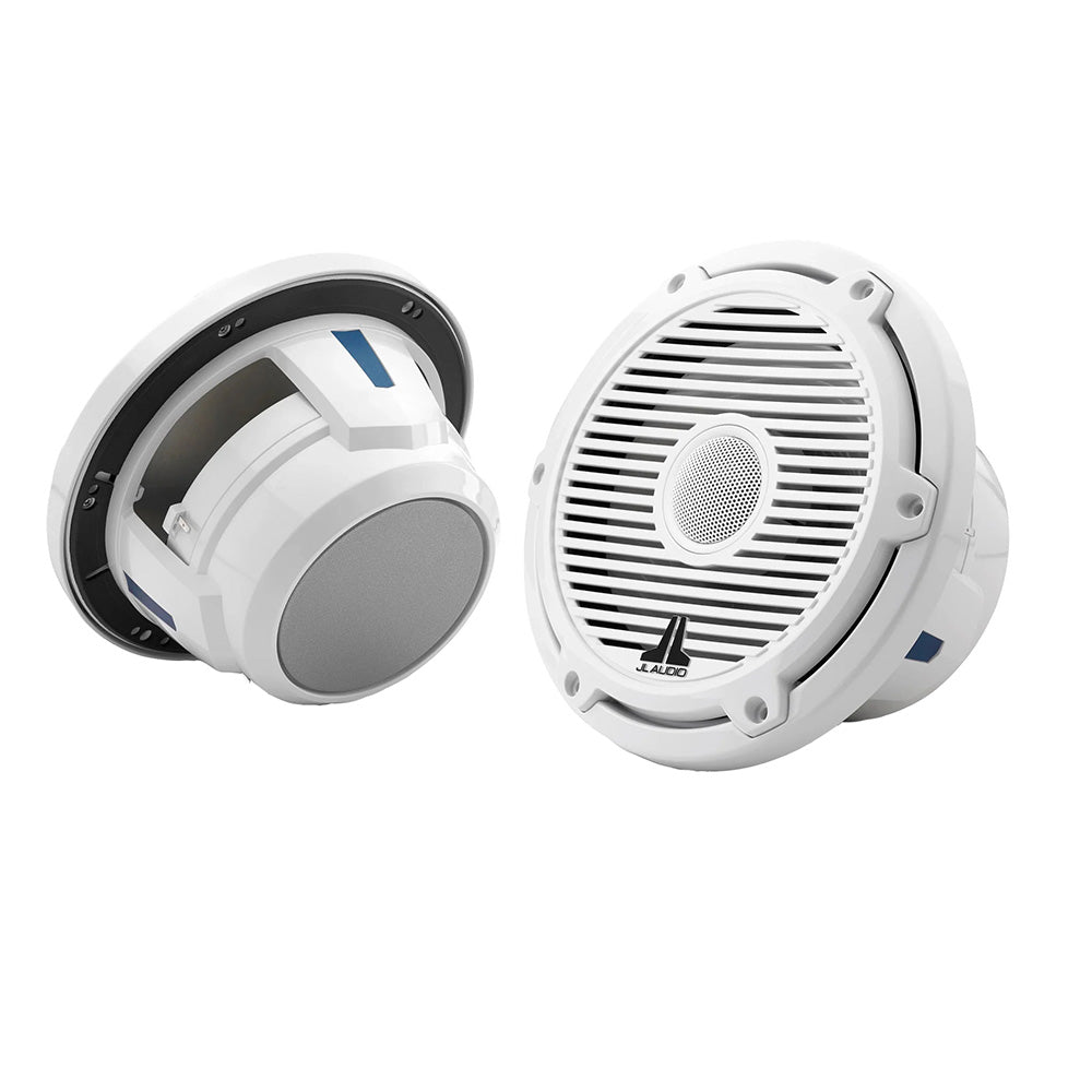 JL Audio M6 Series 7.7" Marine Coaxial Speakers w/Gloss White Classic Grille - M6-770X-C-3GW [010-03498-00]