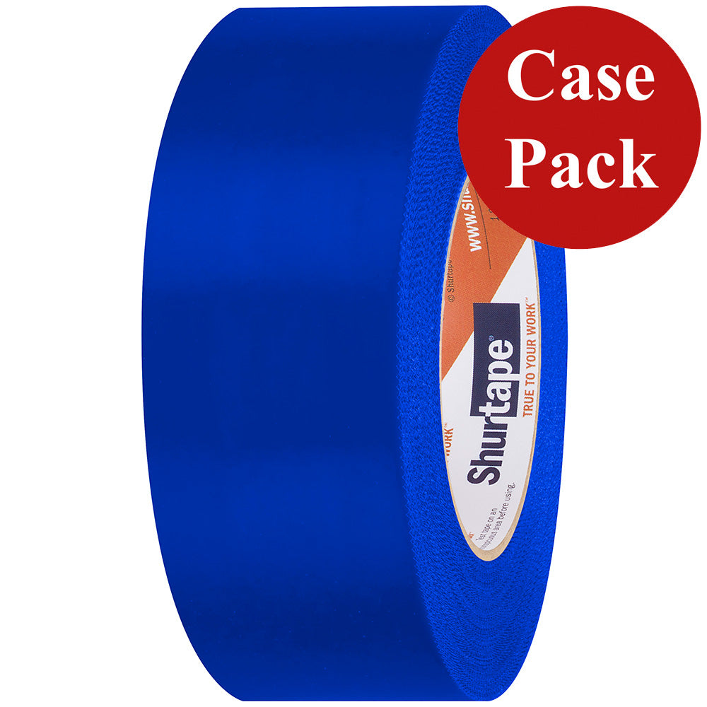 Shurtape UV-Resistant Marine Heat Shrink Tape - 48MM x 55M Roll - Serrated Edge Blue *Case of 24 Rolls* [105732C]