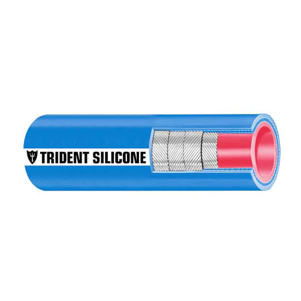 Trident Marine 1-1/2" x 36' Blue Silicone Wet Exhaust Hose [202V1120-36]