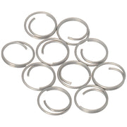 Barton Stainless Steel Large Split Rings - 14mm - 10-Pack [60191]