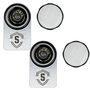 Secure Outdoors Elite Lock - Dual - Universal - Silver [SO-EL-D-UN-SV]