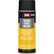 SEM Guide Coat - 16oz Aerosol Can - Black [38203]