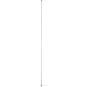 Scout 8' White VHF Antenna 6dB Stainless Steel Ferrule w/5M RG-58 Coax Includes PL-259 KS-42 [PF AN NVHF00007T]