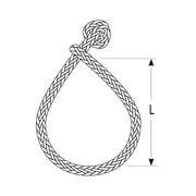 Ronstan Soft Shackle - Size M - 6mm x 90mm w/Robline Line [DSH-6GRY]