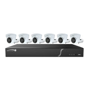 Speco 8 Channel, 2TB Recorder w/6 4MP Turret Cameras [ZIP86T2]