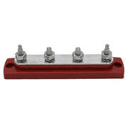 Bluewater Common Stud Busbar 4 Gang - Red [312303-B-025]