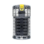 Bluewater 12 Position Fuse Block ATC w/Yellow Slide [3200-3003-012]