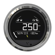 Veratron VL Digital 85 w/Triangular Chrome Bezel [B00205803]