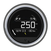 Veratron VL Digital 85 w/Round Chrome Bezel [B00205804]