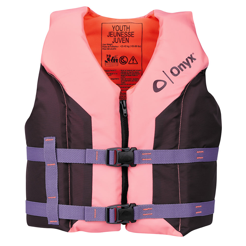 Onyx Shoal All Adventure Youth Life Jacket - Pink [121000-105-002-26]