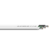 Sea-Dog 12/3 AWG Flat Triplex Wire - White/Green/Black - 750' [8012308]