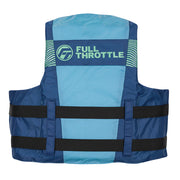 Full Throttle Adult Nylon Life Jacket - S/M - Blue/Black [112200-500-030-26]