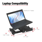 RAM Mount RAM Tough-Tray III Spring-Loaded Laptop Tray [RAM-234-7]