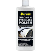 Star brite Chrome  Stainless Polish - Marine Grade Formula - 8 oz [82708]