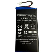Standard Horizon Battery f/HX320 Handheld VHF Radio [SBR-43LI]