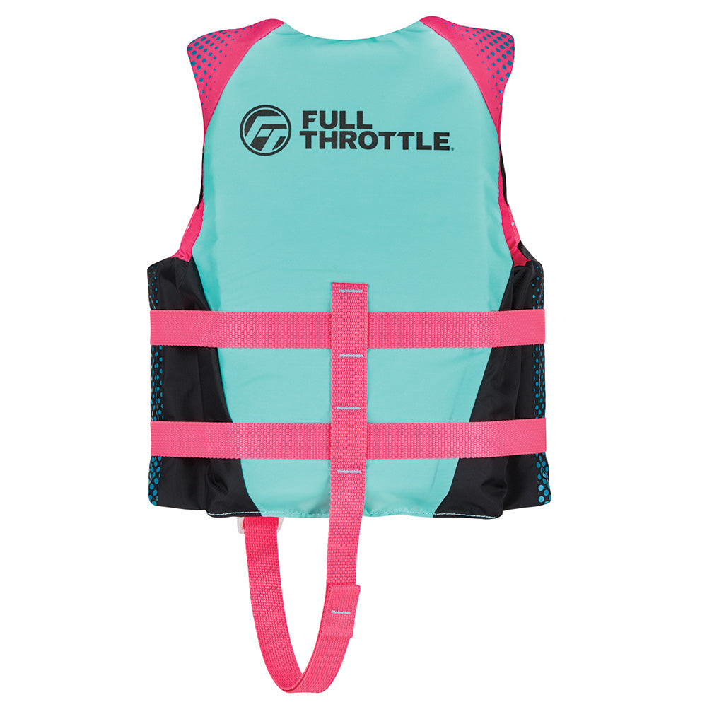Full Throttle Nylon Life Jacket - Child - Pink [112200-105-001-26]