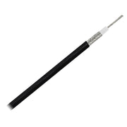 Pacer RG58AU Coax Cable Stranded TV Cond TV Braid - Black Jacket - 150' [MRG58AU-150]