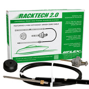 Uflex Racktech - 2.0 High Efficiency Rack  Pinion System Kit - 18' Cable [RACKTECH2.018]