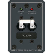 Blue Sea 8079 AC Main Only Circuit Breaker Panel - White Switches [8079]