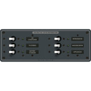 Blue Sea 8097 AC 6 Position Toggle Circuit Breaker Panel - White Switches [8097]