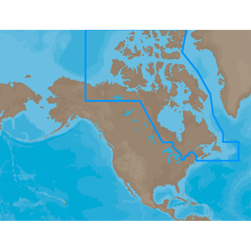 C-MAP MAX NA-M012 - Canada North & East - C-Card [NA-M021C-CARD]