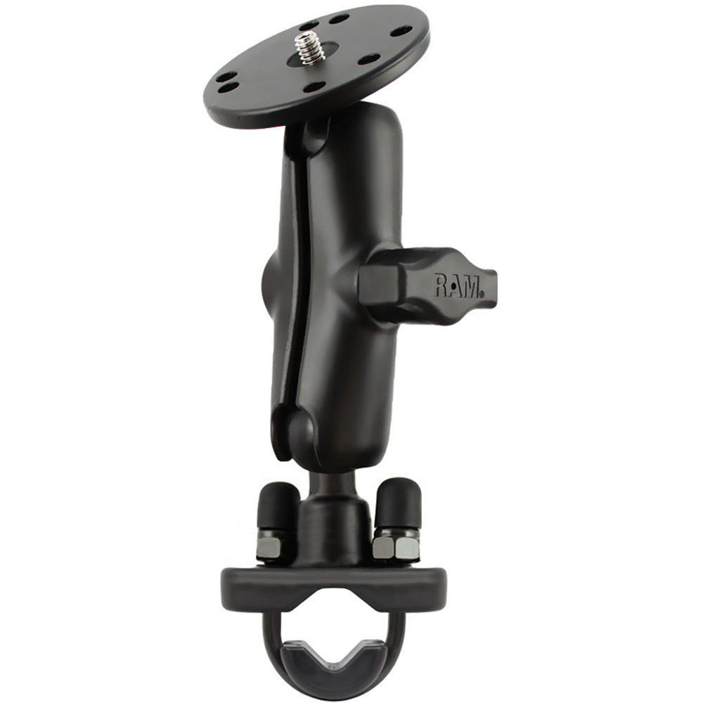 RAM Mount Handlebar U-Bolt Base w/Round 1/4"-20 Threaded Stud [RAM-B-149Z-C1U]