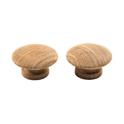 Whitecap Teak Round Drawer Knob - 2