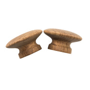Whitecap Teak Round Drawer Knob - 2