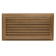 Whitecap Teak Louvered Insert - 9-3/8