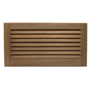 Whitecap Teak Louvered Insert - 9-3/8