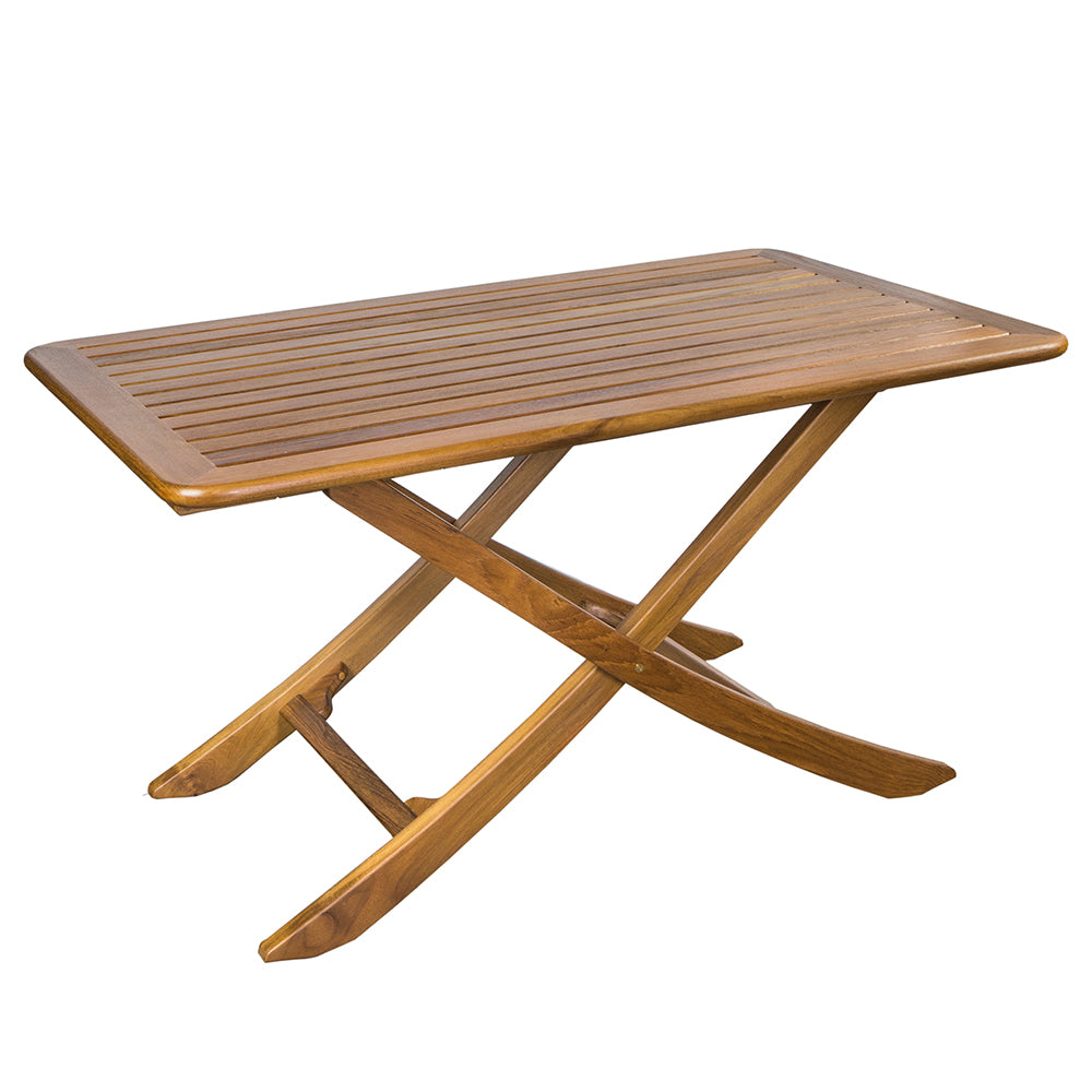 Whitecap Teak Large Adjustable Slat Top Table [60029]