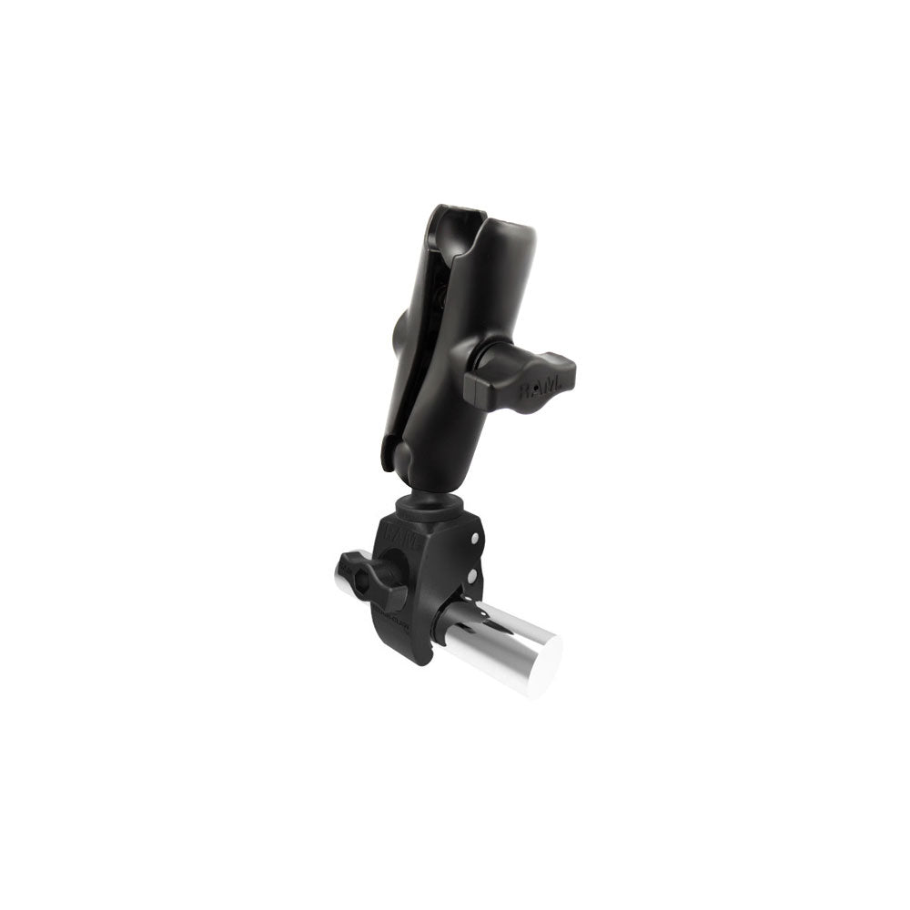 RAM Mount Small Tough-Claw Base w/ 1" Diameter Double Socket Arm [RAP-B-400-201U]