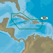 C-MAP 4D NA-D965 - Cuba, Dominican Republic, Caymans & Jamaica [M-NA-D965-MS]