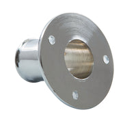 Whitecap Top-Mounted Flag Pole Socket CP/Brass - 1