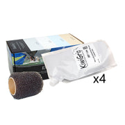 KiwiGrip 4 - 1 Liter Pouches - Grey w/4