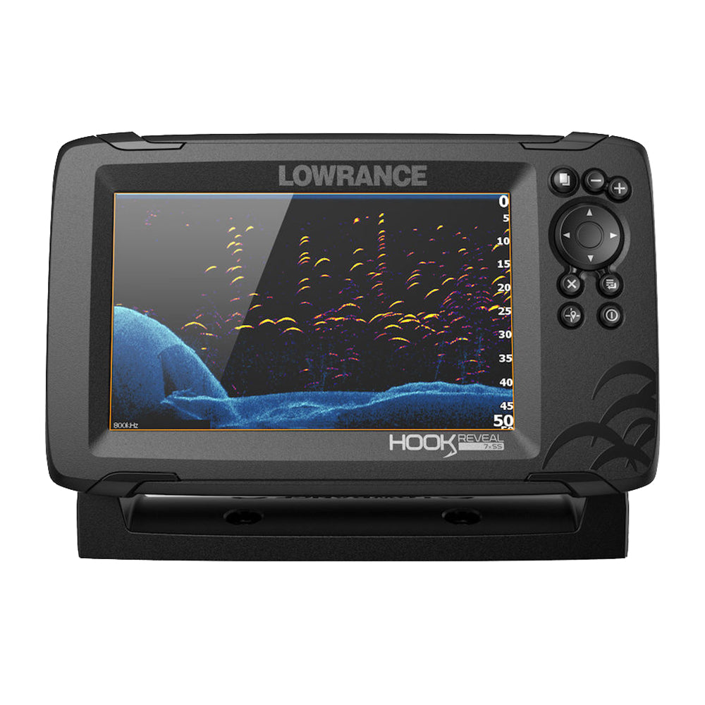 Lowrance HOOK Reveal 7x Fishfinder w/SplitShot Transom Mount Transducer [000-15514-001]