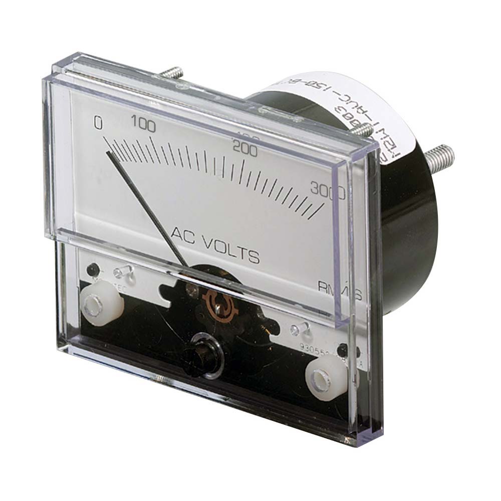 Paneltronics AC Voltmeter 1-1/2" 0-300 VAC Analog [289-050]