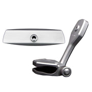 PTM Watersports Mirror/Bracket Kit w/VR-140 Elite Mirror  ZXR-320 (Silver) [P12848-1320TEBCL]