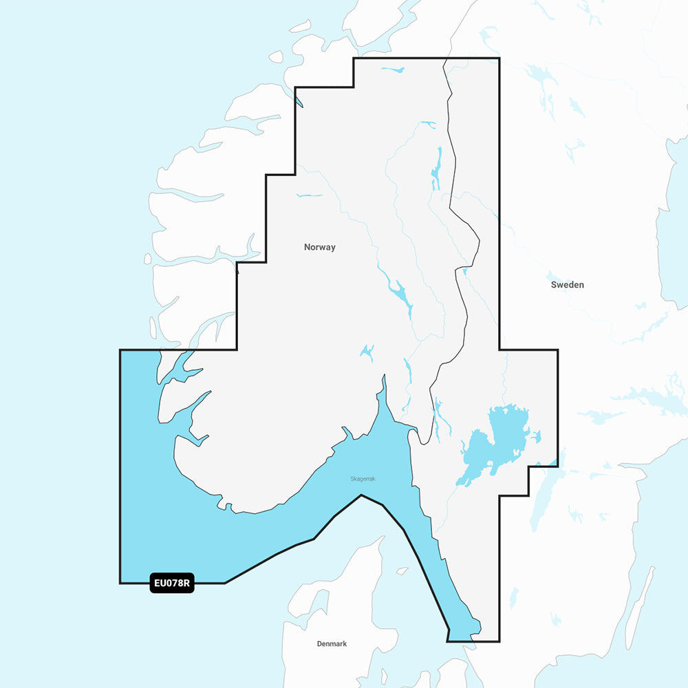 Garmin Navionics Vision+ NVEU078R - Oslo, Skagerrak  Haugesund - Marine Chart [010-C1244-00]